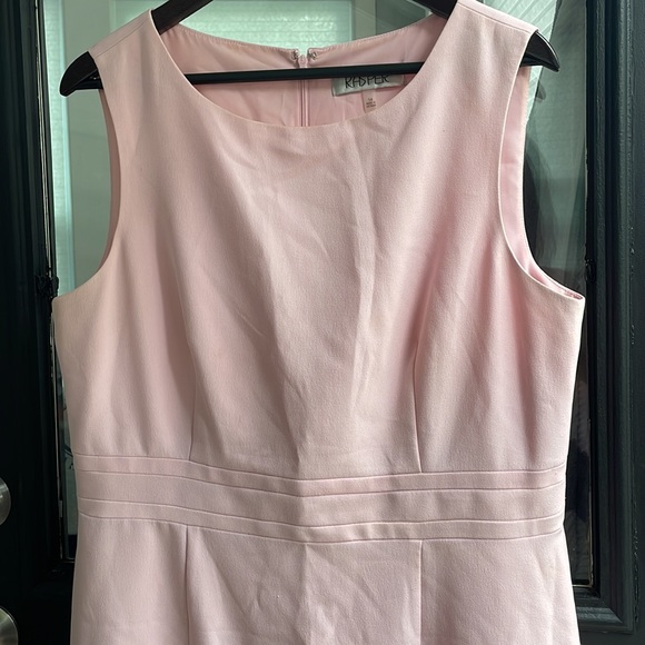 Like new Kasper light pink suiting dress size 14 - Picture 3 of 4